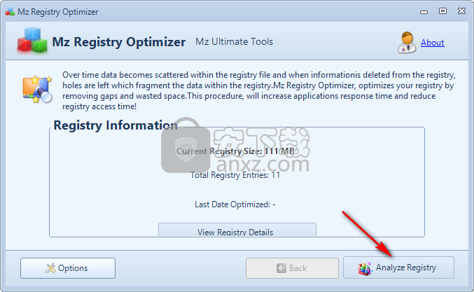 Mz Registry Optimizer(注册表优化软件)