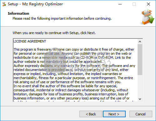 Mz Registry Optimizer(注册表优化软件)