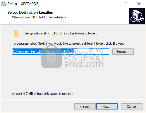 OakDoc XPS to PDF Converter(XPS转PDF转换器)