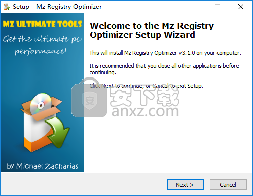 Mz Registry Optimizer(注册表优化软件)