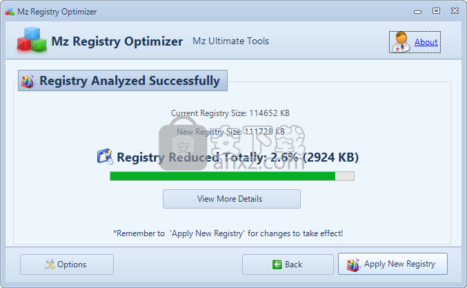 Mz Registry Optimizer(注册表优化软件)