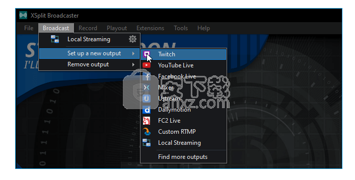 XSplit Broadcaster(直播录屏软件)