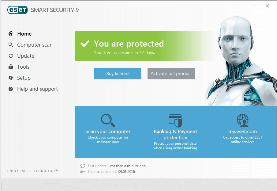 ESET Smart Security(多合一网络安全保护与病毒拦截工具)