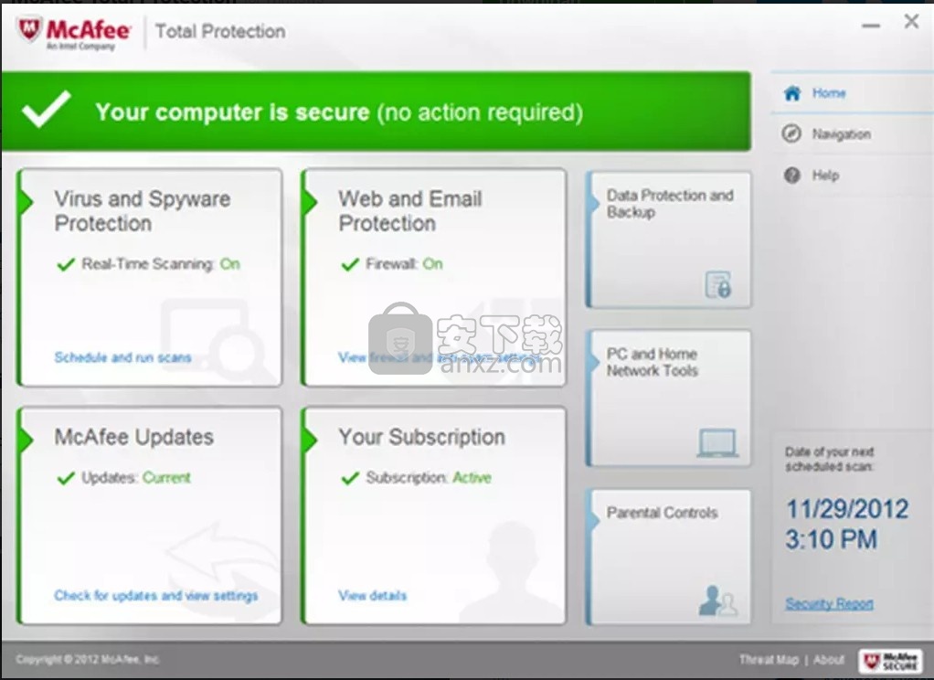 McAfee Total Protection(多功能系统全面防护工具)