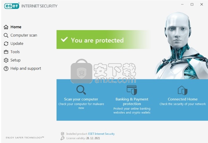 ESET Internet Security(多功能网络病毒拦截与清理工具)