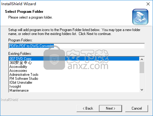 PDFIn PDF to DWG Converter(PDF转DWG转换器)