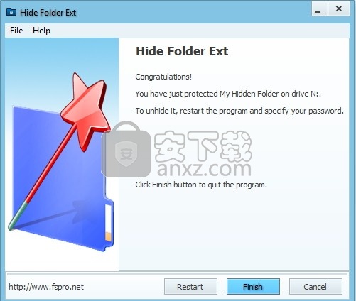 Hide Folder Ext(驱动密码文件夹隐藏与锁定/保护工具)