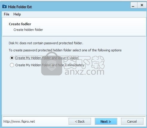 Hide Folder Ext(驱动密码文件夹隐藏与锁定/保护工具)