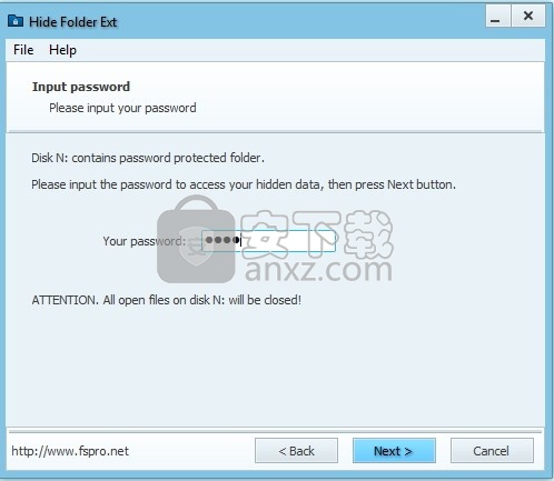 Hide Folder Ext(驱动密码文件夹隐藏与锁定/保护工具)