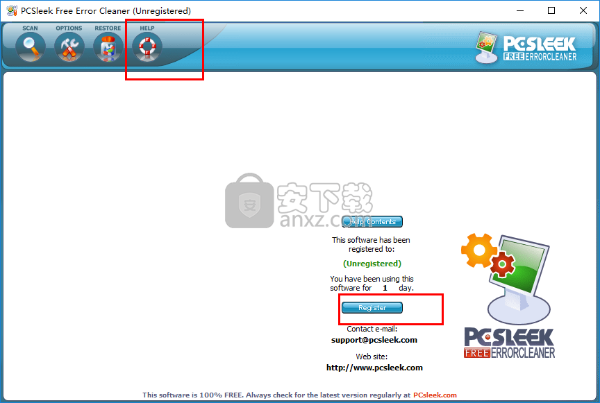 PCSleek Error Cleaner(注册表修复工具)