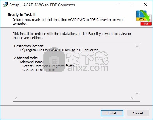 AutoCAD DWG to PDF Converter(dwg转换PDF)