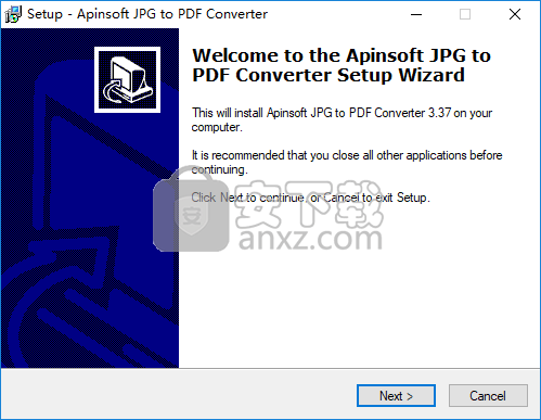 ApinSoft JPG to PDF Converter(JPG转PDF转换器)