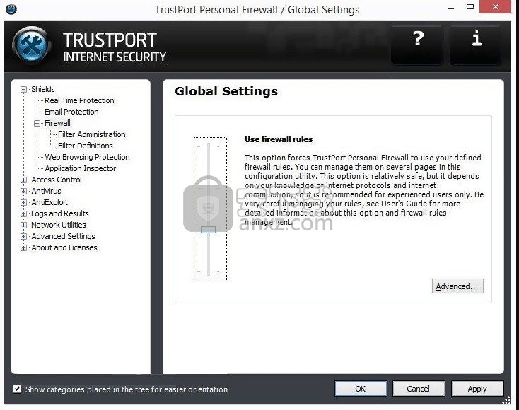 TrustPort Internet Security(互联网安全保护与病毒拦截工具)