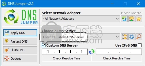DNS Jumper(多功能DNS跳线工具)