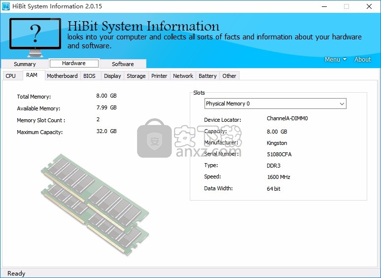 HiBit system information单文件版