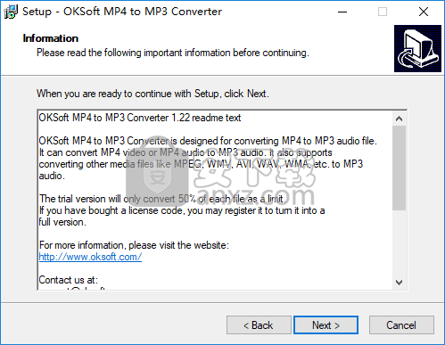 OKSoft MP4 to MP3 Converter(mp4转mp3转换器)