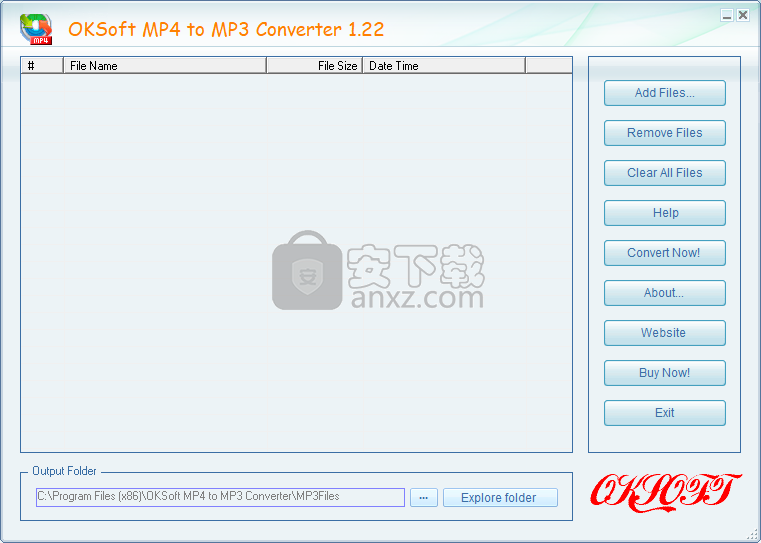 OKSoft MP4 to MP3 Converter(mp4转mp3转换器)