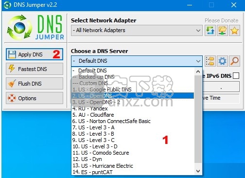 DNS Jumper(多功能DNS跳线工具)