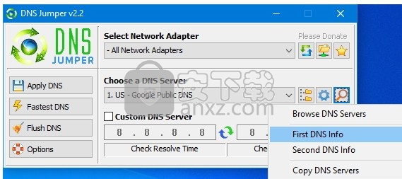 DNS Jumper(多功能DNS跳线工具)