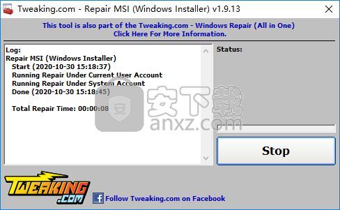 Repair MSI(MSI修复工具)