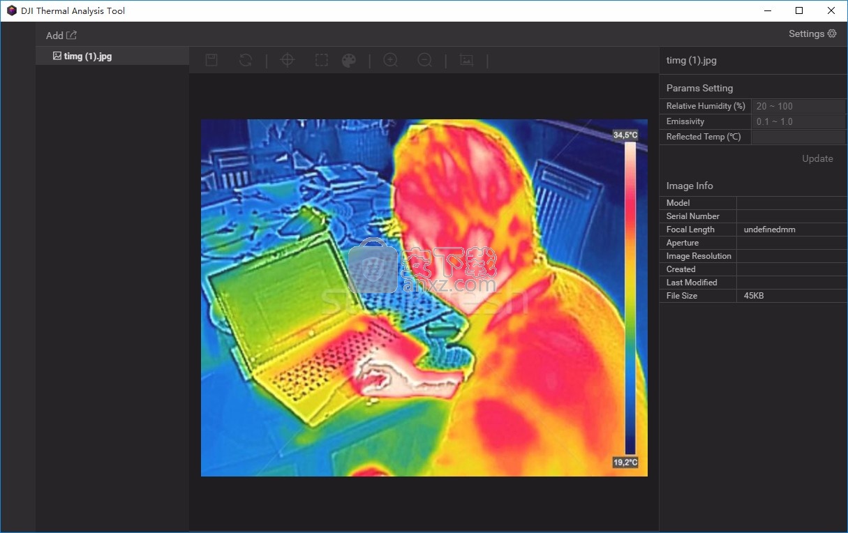 大疆红外热分析工具(DJI Thermal Analysis Tool)