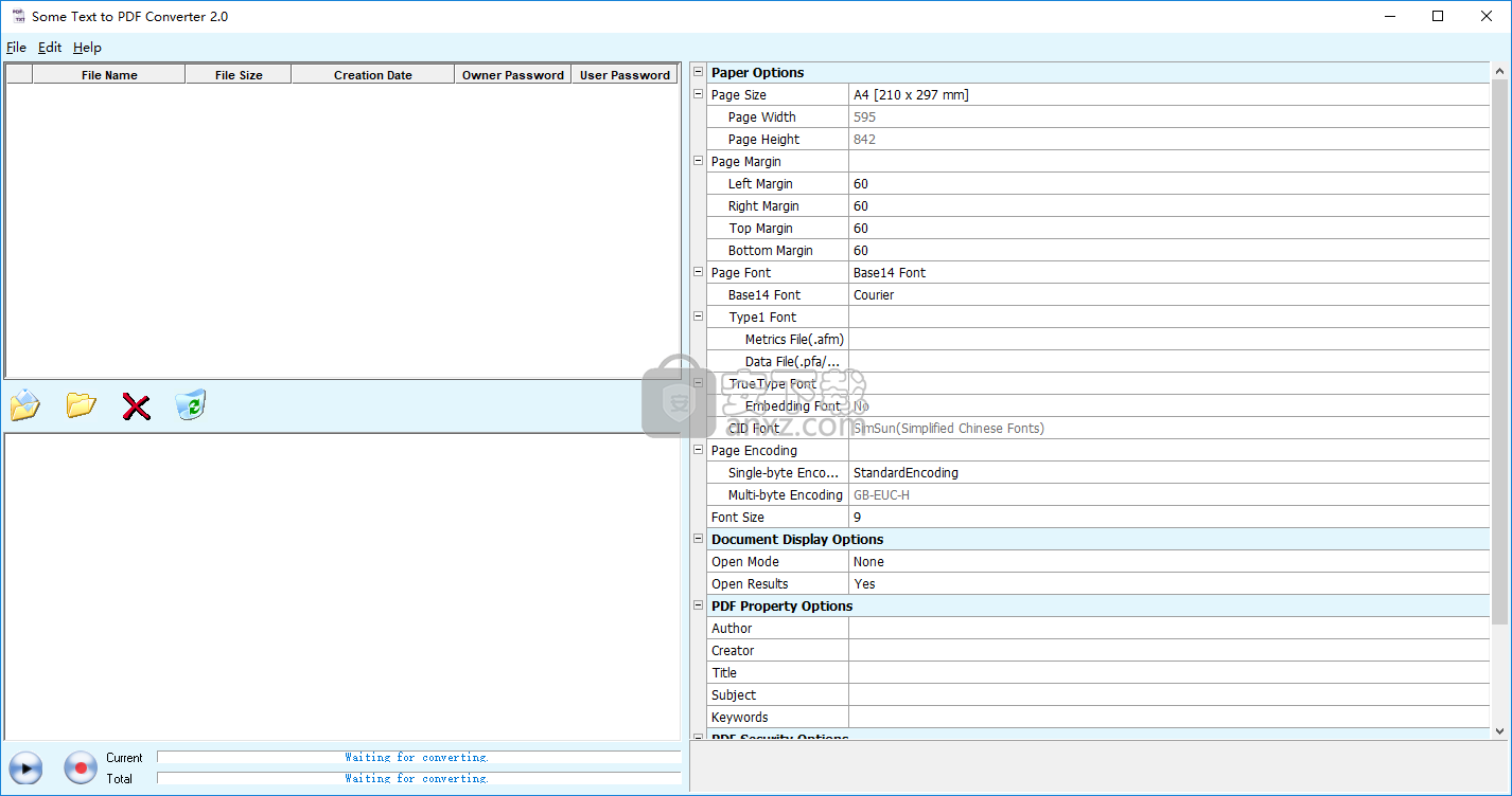 Some Text to PDF Converter(TXT转PDF转换器)
