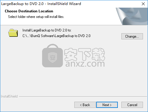 LargeBackup to DVD(DVD光盘刻录工具)