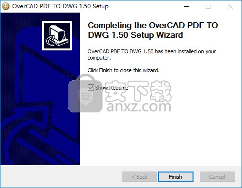OverCAD PDF TO DWG Converter(PDF转DWG转换器)