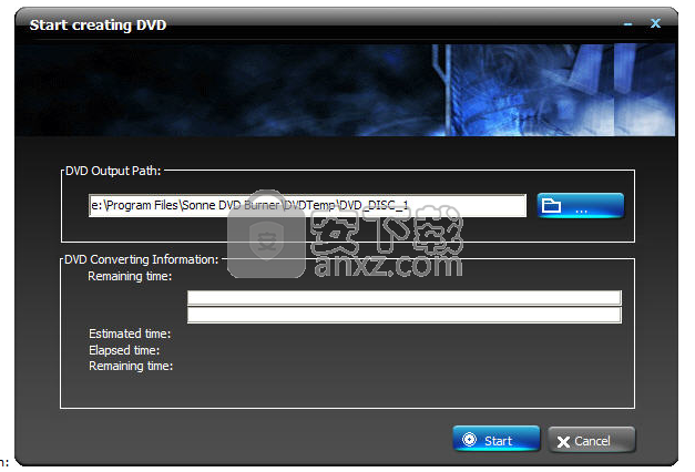 Free Sonne DVD Creator(DVD光盘刻录工具)