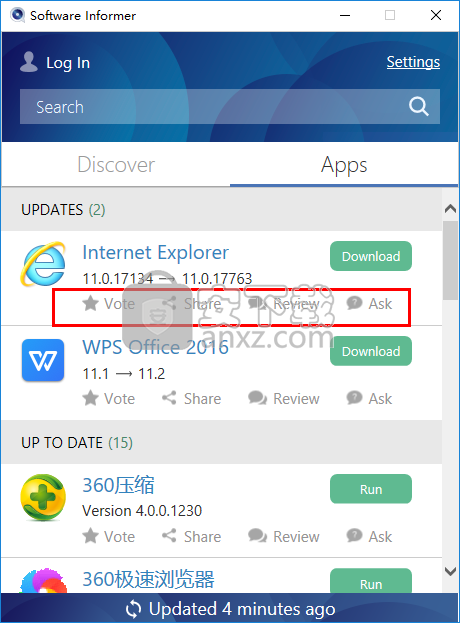 Software Informer(软件升级检测工具)