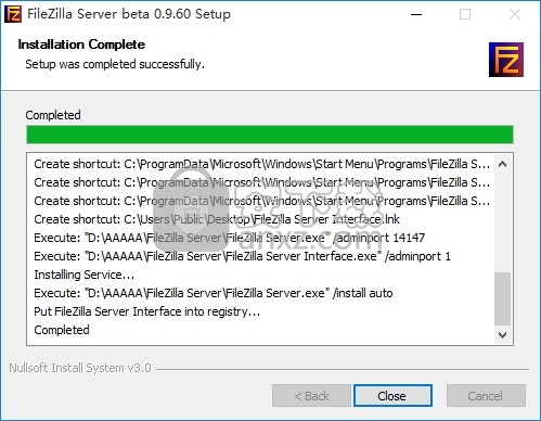 FileZilla Server(多功能FTP数据传输与管理客户端)