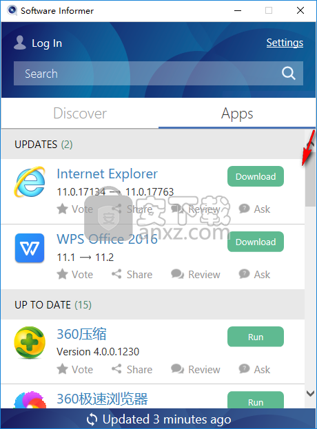 Software Informer(软件升级检测工具)