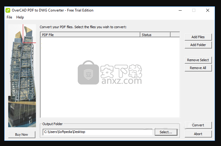 OverCAD PDF TO DWG Converter(PDF转DWG转换器)