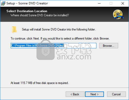 Free Sonne DVD Creator(DVD光盘刻录工具)