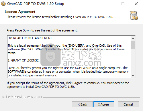 OverCAD PDF TO DWG Converter(PDF转DWG转换器)