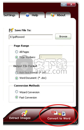 Tweak PDF To Word(PDF转Word转换器)