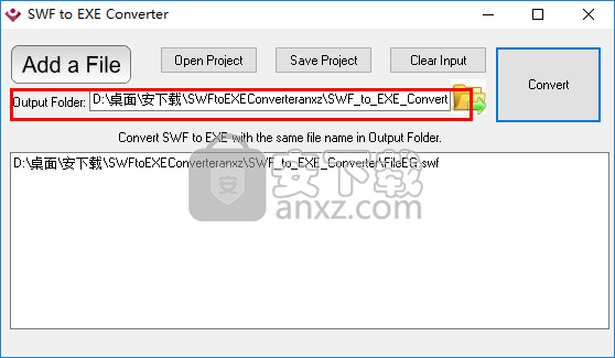 SWF to EXE Converter(SWF转EXE转换器)