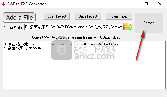 SWF to EXE Converter(SWF转EXE转换器)