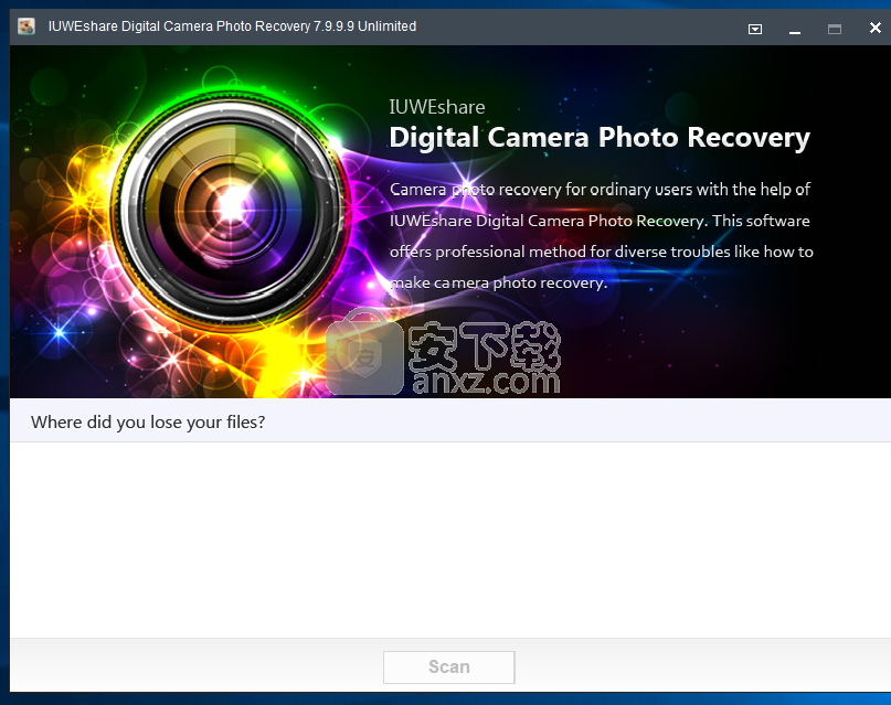 IUWEshare Digital Camera Photo Recovery(照片恢复软件)