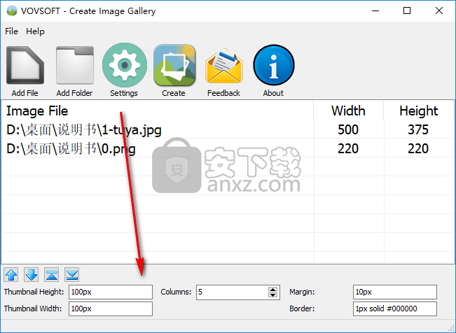 Create Image Gallery(HTML图库创建工具)