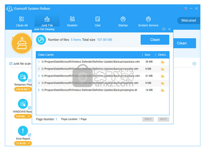 iSumsoft System Refixer(系统优化工具)