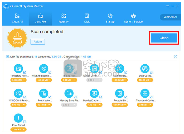 iSumsoft System Refixer(系统优化工具)