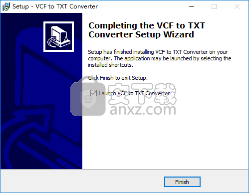VovSoft VCF to TXT Converter(vcf转txt转换器)