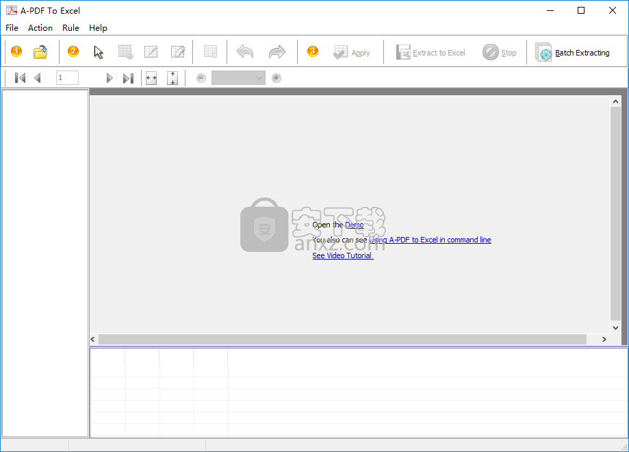A-PDF to Excel(PDF转Excel转换器)