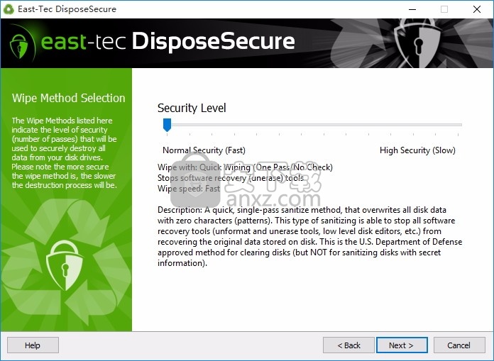 east-tec DisposeSecure(多功能磁盘数据擦除工具)