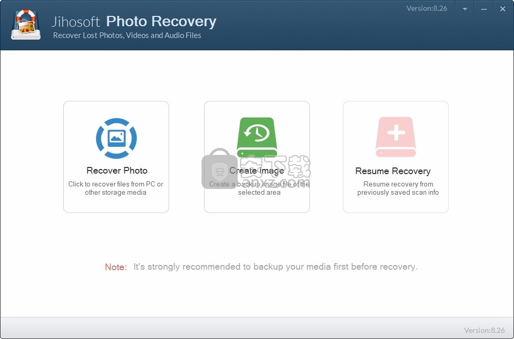 Jihosoft Photo Recovery(多功能照片恢复工具)