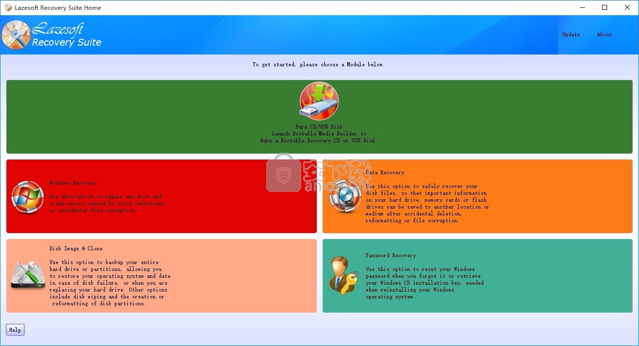 Lazesoft Recovery Suite(多功能数据文件恢复套件)