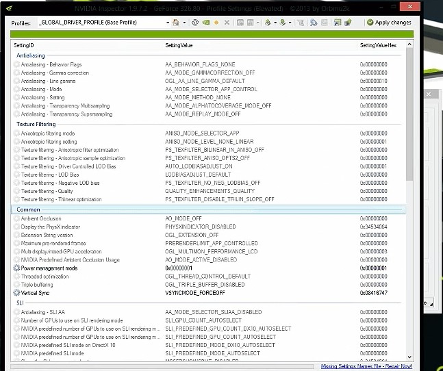 Nvidia Profile Inspector免费版下载Nvidia配置文件检查器 v3.5.0 免费版 安下载