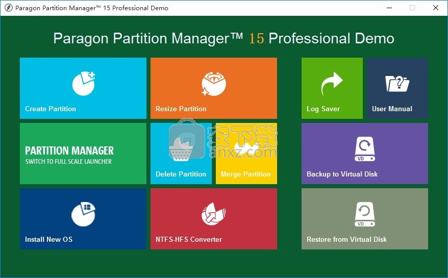 Paragon Partition Manager(多功能磁盘分区工具)