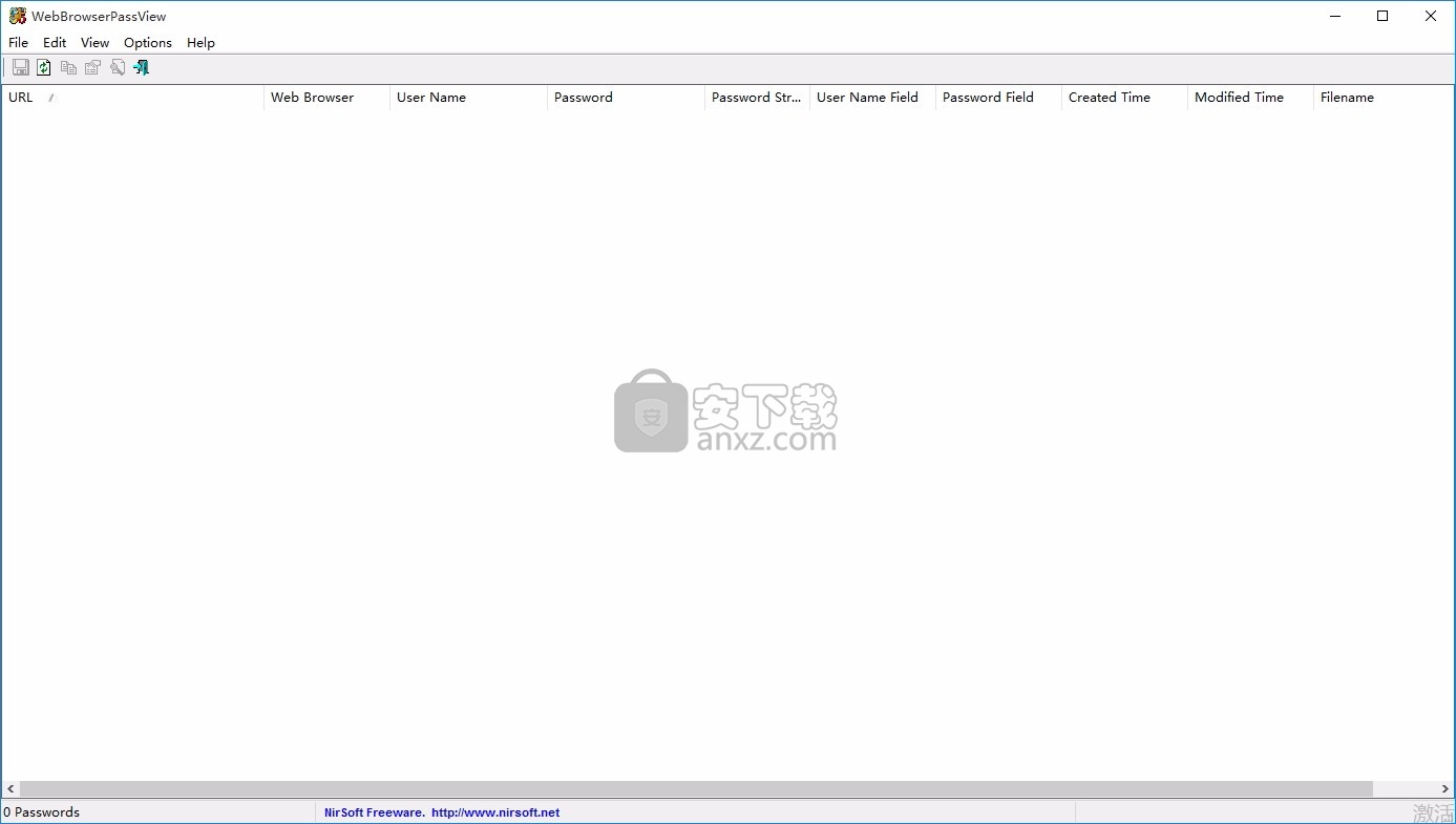 WebBrowserPassView(多功能密码恢复工具)